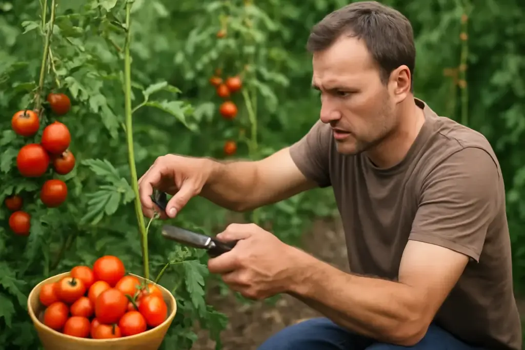 Quando e perché cimare i pomodori? Migliora raccolto e sapore con una tecnica sottovalutata