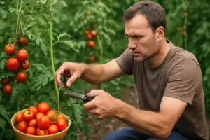 Quando e perché cimare i pomodori? Migliora raccolto e sapore con una tecnica sottovalutata