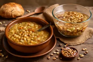 Zuppa di legumi misti della tradizione rurale: perché lasciare in ammollo è fondamentale