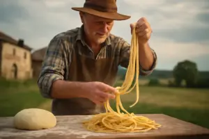 Tagliatelle fatte in casa: il segreto dei contadini per un impasto sempre elastico e tenace
