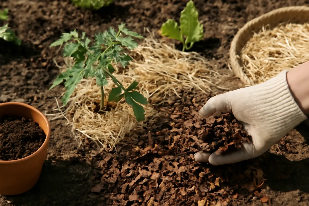 Pacciamatura naturale: i materiali che migliorano il raccolto e proteggono le radici