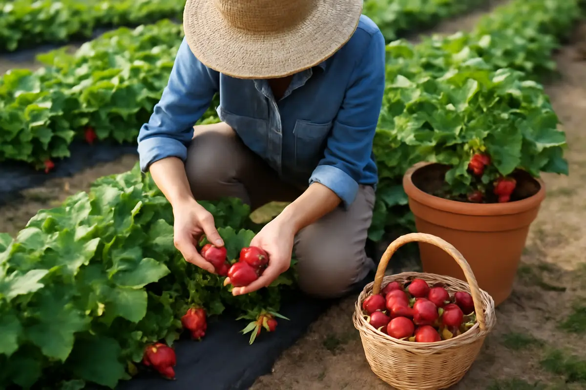 Coltivazione delle fragole a terra o in vaso: consigli pratici per ottenere frutti più dolci