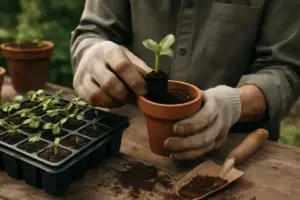 Trapiantare le piantine senza danneggiarle: il trucco dei vivaisti per una ripresa veloce