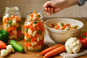 Come preparare la giardiniera casalinga croccante? Scegli bene queste verdure per un risultato perfetto