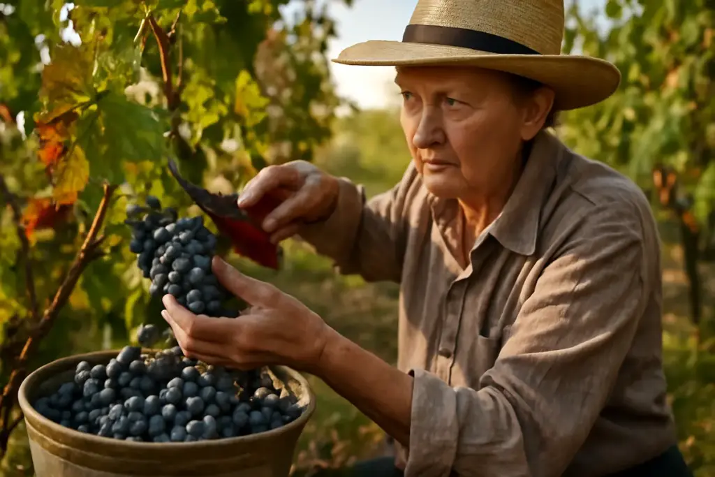 Tradizione della vendemmia a mano: il dettaglio che dona ai vini locali un aroma caratteristico e unico
