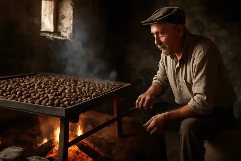 Come venivano essiccate le castagne nei casolari? Un metodo artigianale che conserva meglio il sapore