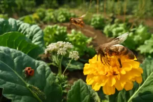 Insetti amici dell’orto: quali attirare e perché migliorano la produttività delle verdure
