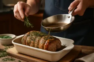 Arrosto di maiale alle erbe: il passaggio che molti saltano e che esalta davvero il sapore
