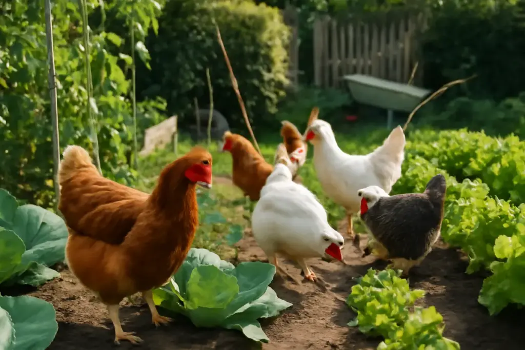 Animali da cortile negli orti familiari: errore comune da evitare per mantenere il ciclo produttivo naturale