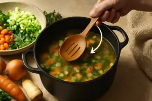 Come evitare che il minestrone contadino diventi acquoso? Basta una regola dimenticata