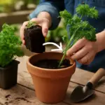 Si può trapiantare il prezzemolo già cresciuto? Ottieni raccolti continui applicando questo suggerimento poco noto