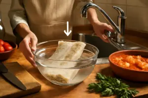 Ricetta autentica del baccalà in umido: lo step indispensabile per togliere il sapore troppo forte