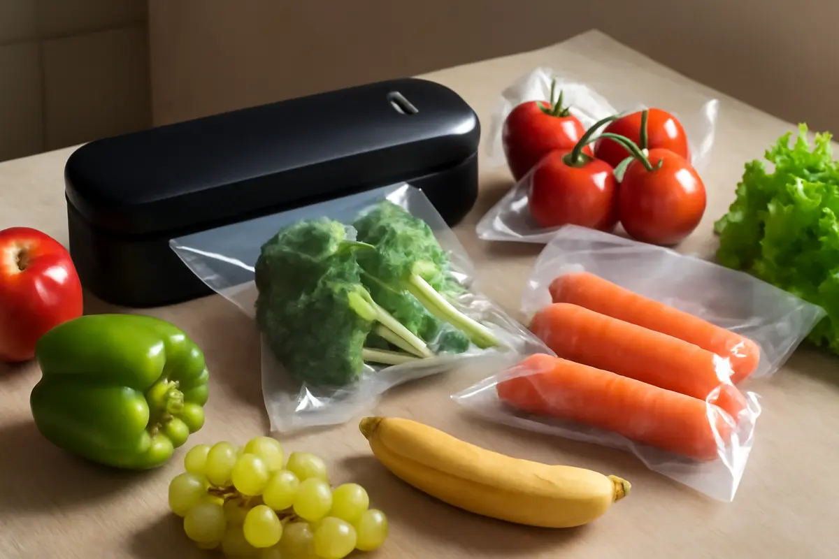 Sottovuoto per alimenti casalinghi: vantaggi che cambiano la durata di frutta e verdura