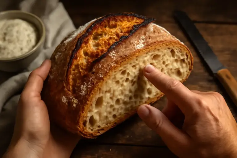 Pane casereccio con lievito madre: il dettaglio che rende la crosta più fragrante di sempre