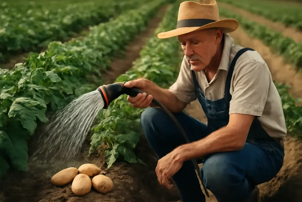 Come irrigare le patate senza favorire marciumi? Svelati i segreti dei contadini esperti
